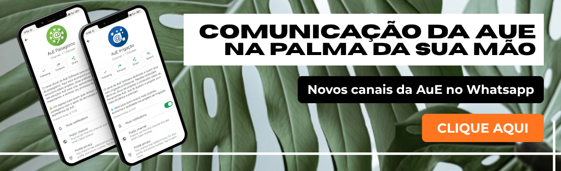 Link para canal no Whatsapp AuE Irrigação