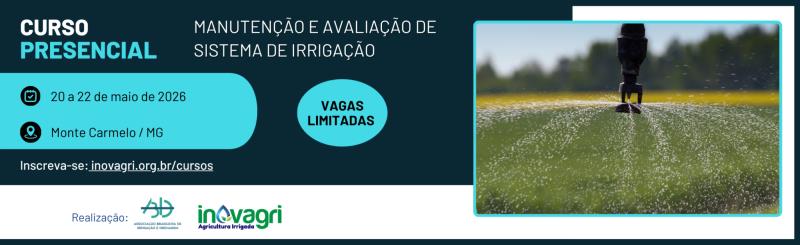 Curso de manutenção de irrigação ocorre em MG