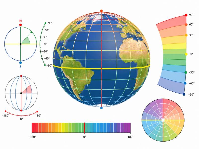 Coordenadas Geográficas - Imagem gerada por IA