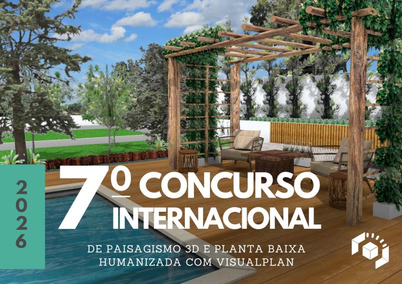 Concurso VisualPLAN 2026: participe e destaque seu projeto de paisagismo