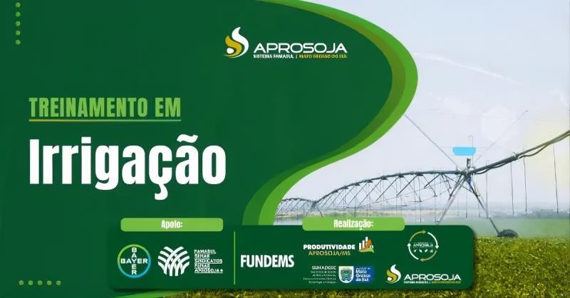 Treinamento em irrigação leva capacitação técnica ao campo em Itaquiraí