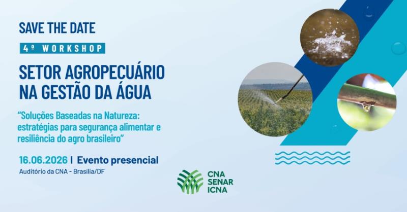 4º Workshop Setor Agropecuário na Gestão da Água debate soluções sustentáveis para o futuro do agro