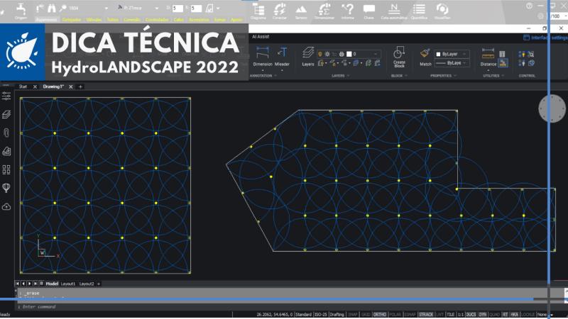 HydroLANDSCAPE 2022: Como a tolerância influencia a distribuição automática de aspersores