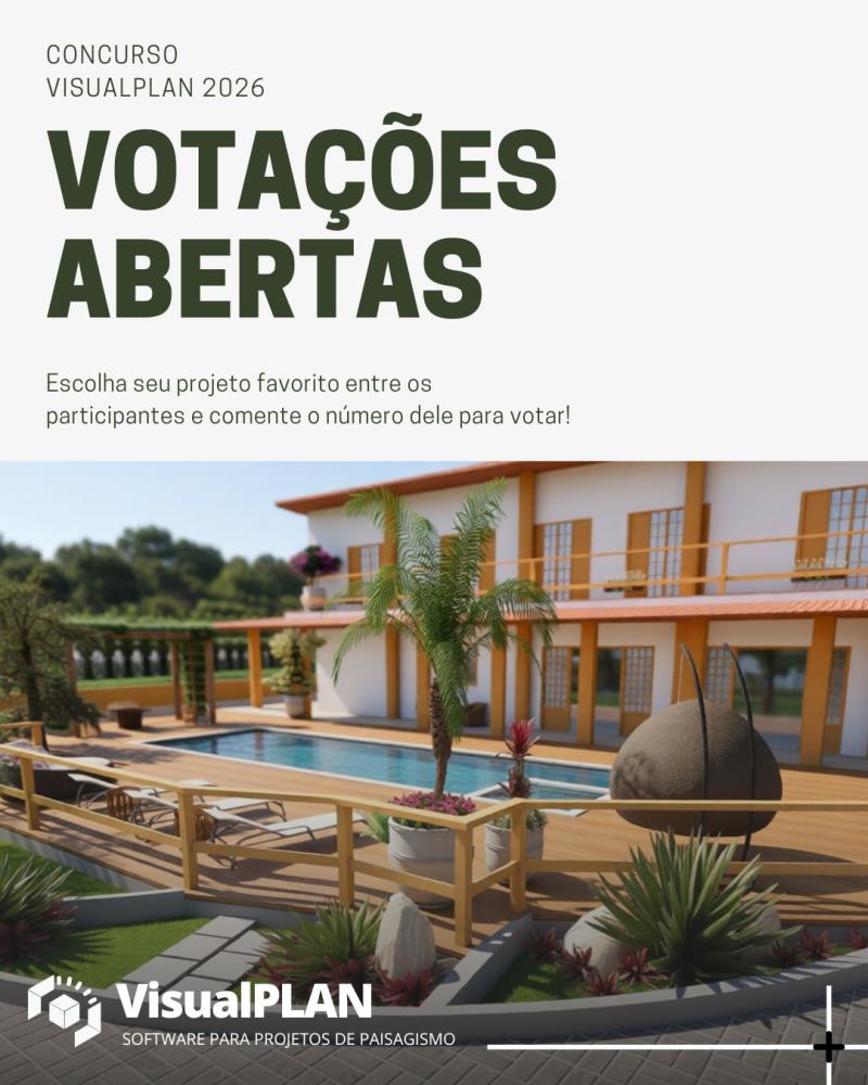 Participe da votação do Concurso VisualPLAN 2026 e escolha o melhor projeto