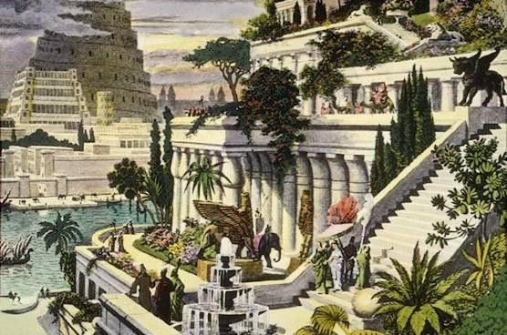Jardins suspensos da Babilônia - fonte Live Science