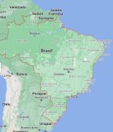 mapa do Brasil retirado de Google Maps