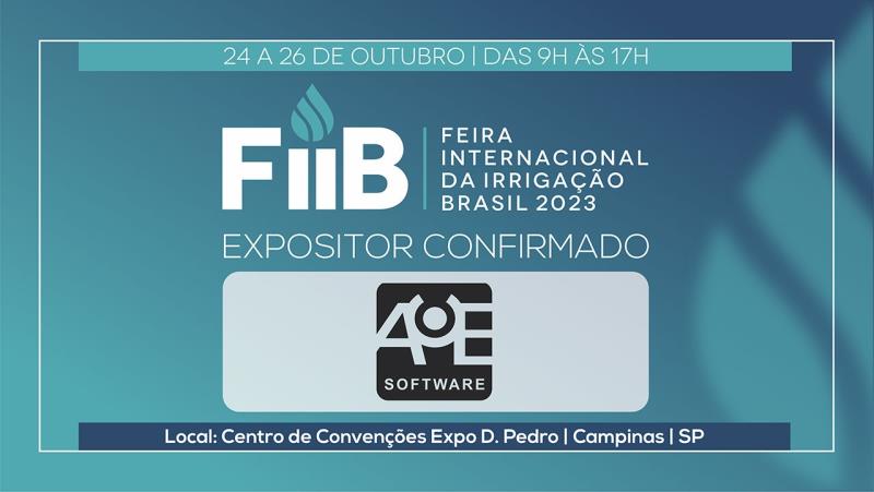 AuE Software está confirmada na FIIB 2023