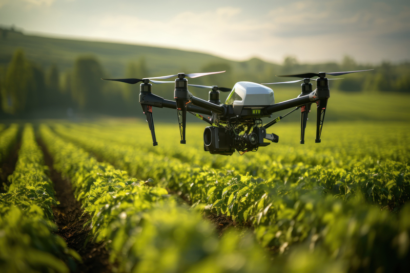 O uso de drones em projetos de irrigação