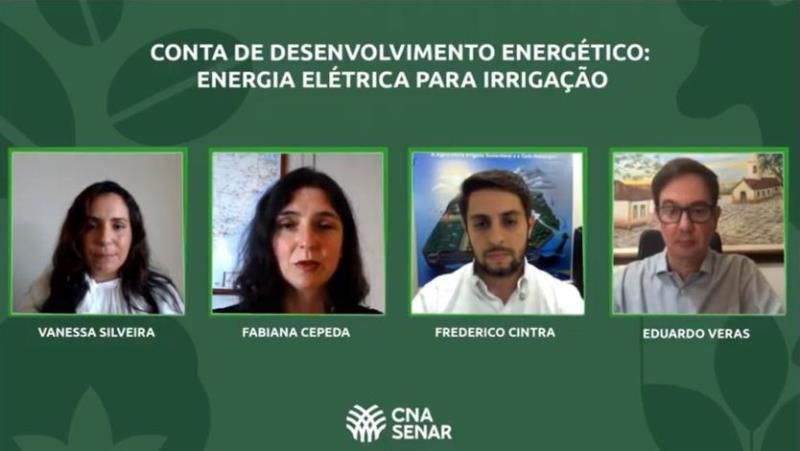 CNA e especialistas debatem desconto de energia elétrica para irrigação