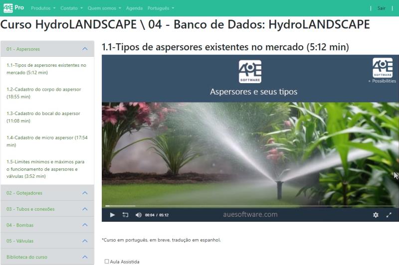 Curso 04 - Banco de Dados: HydroLANDSCAPE