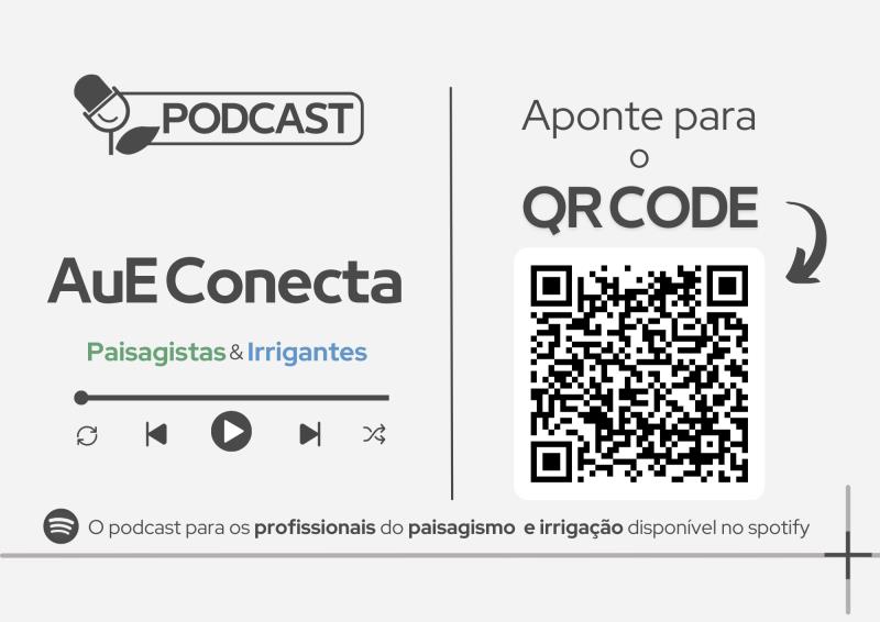  QR Code AuE Conecta Paisagismo e Irrigação