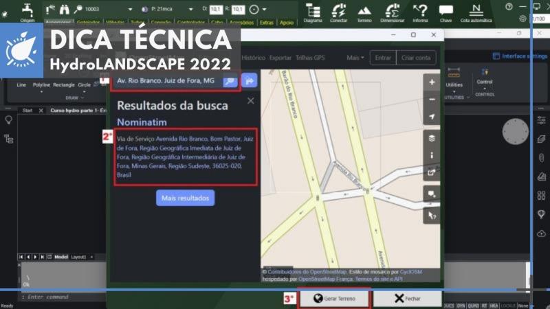 HydroLANDSCAPE 2022: Como criar curvas de nível
