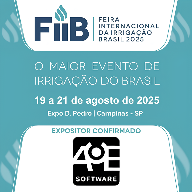 FIIB 2025: O Futuro da Irrigação em Exposição no Maior Evento do Setor no Brasil