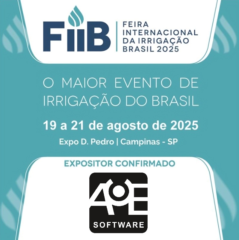 FIIB 2025 apresenta soluções inteligentes para o futuro da irrigação no Brasil