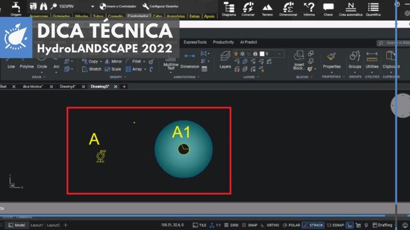 HydroLANDSCAPE 2022: Como modificar tamanho de fontes e símbolos