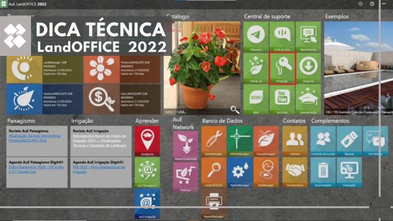 LandOFFICE 2022: Como ativar e desativar seu software da AuE Software