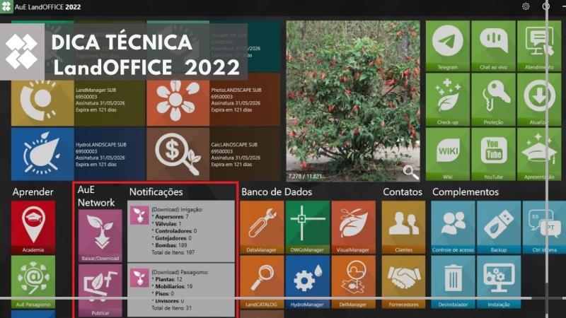 LandOFFICE 2022: Como baixar e manter coleções atualizadas